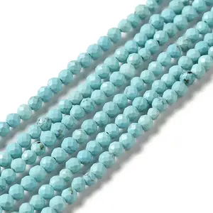 Natural Howlite Beads Strands