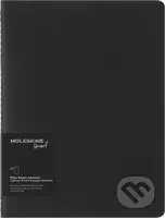 Moleskine – sada 2 zošitov Smart Cahier (čierne, veľké)