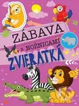 Zábava s nožnicami-Zvieratká (24 zábavných hárkov na maľovanie)