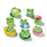 8Pcs Resin Frog Display Decoration
