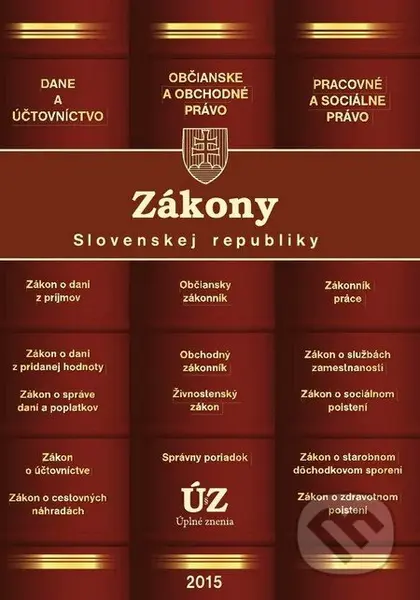 Zákony SR 2015 - kniha z kategorie Daně