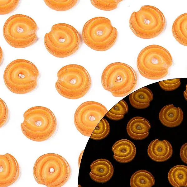 Cookie Luminous Resin Cabochons