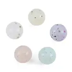 Marbled Stone Style Opaque Acrylic Beads
