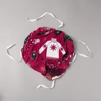 Christmas Theme Polyester Chair Cover