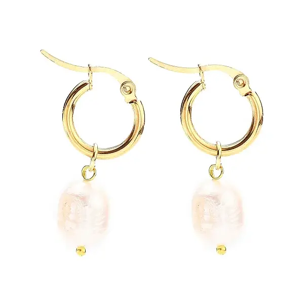 304 Stainless Steel Hoop Earrings