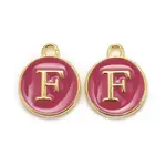 Golden Plated Alloy Enamel Charms
