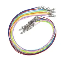 Braided Waxed Cotton Cord Necklace Making