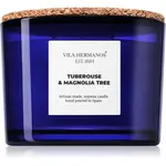 Vila Hermanos Apothecary Cobalt Blue Tuberose & Magnolia Tree vonná sviečka 350 g