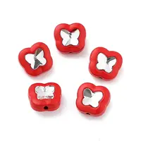 Spray Painted Alloy Bead