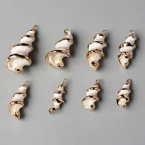 Natural Trochid Shell/Trochus Shell Pendants