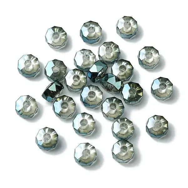 Transparent Electroplate Glass Beads