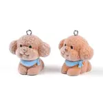 Flocky Resin Pendants