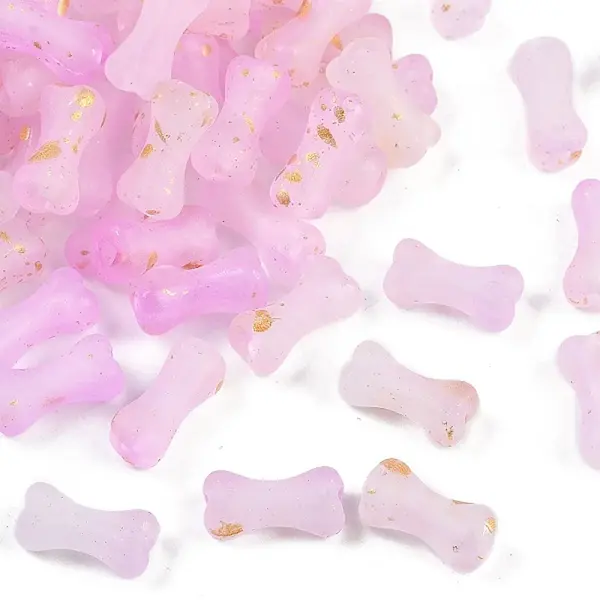 Gradient Color Transparent Acrylic Beads