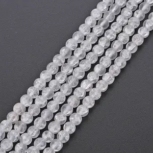 Crackle Glass Beads Strands