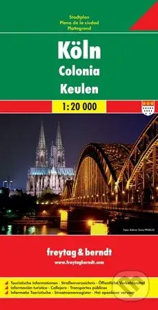 Kolín 1:20 000 (Mapa mesta)