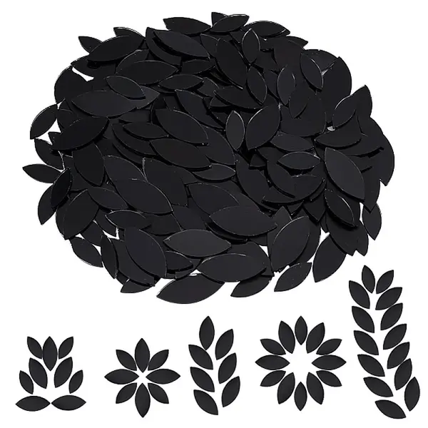 200Pcs 2 Style Glass Cabochons