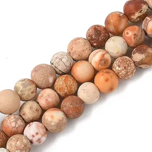 Natural Imperial Jasper Beads Strands