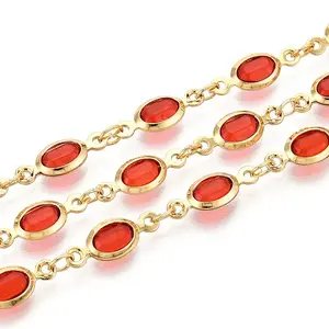 Brass Oval Link Chains