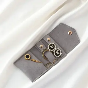 Velvet Jewelry Flap Pouches