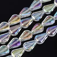Electroplate Glass Beads Strands