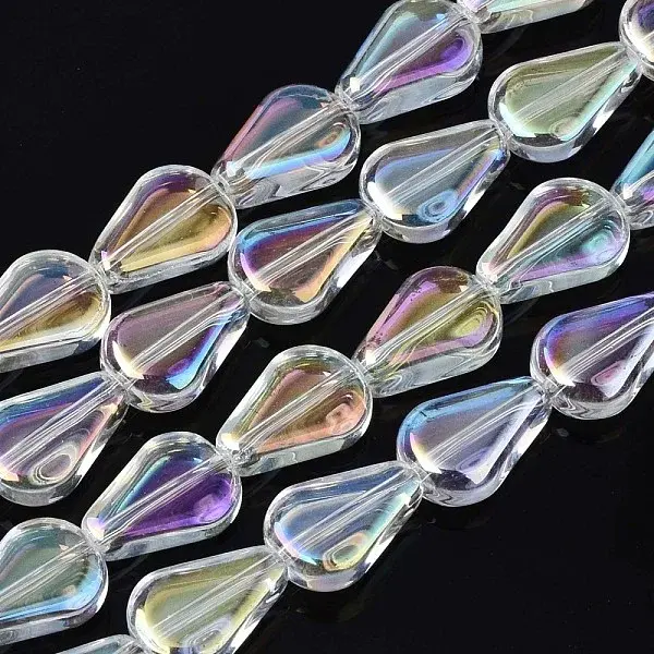 Electroplate Glass Beads Strands