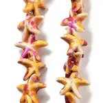 Synthetic Turquoise Dyed Beads Strands