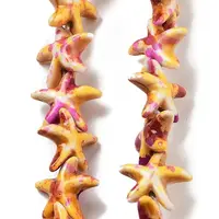 Synthetic Turquoise Dyed Beads Strands