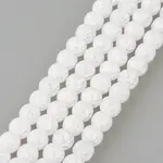 Synthetic Crackle Quartz Beads Strands