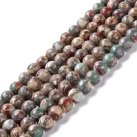 Natural Aqua Terra Jasper Beads Strands