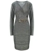 Pri Pencil dress with a glittery sheen
