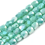 Electroplate Glass Beads Strands