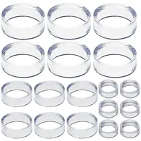 18Pcs 3 Styles Acrylic Display Frame