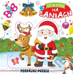 Uč sa a hraj Na saniach (Pospájaj puzzle)
