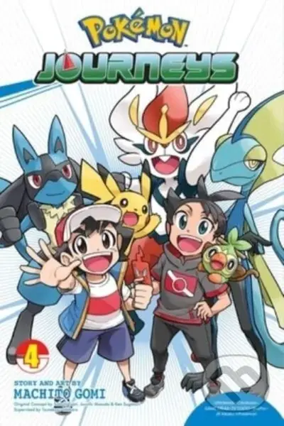 Pokemon Journeys Vol 4 - Machito Gomi