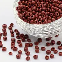 6/0 Opaque Colours Round Glass Seed Beads