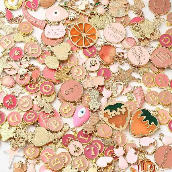 Alloy Enamel Pendants