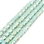 AB Color Plate Glass Beads Strands