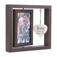 Rotating Artificial Board Rectangle Picture Frame