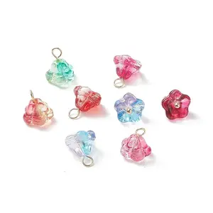 Electroplate Glass Pendant