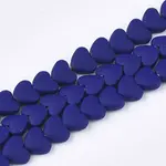 Spray Painted Non-magnetic Synthetic Hematite Beads Strands
