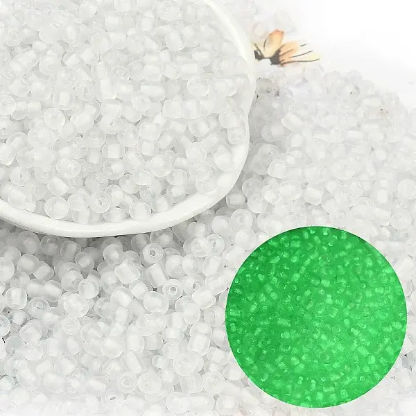 6/0 Luminous Glass Seed Beads