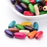 Lead Free Rice Natural Wood Beads