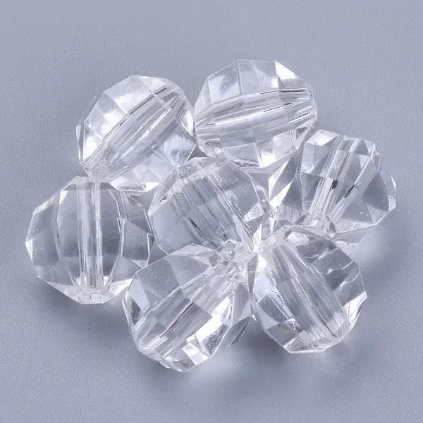 Transparent Acrylic Beads