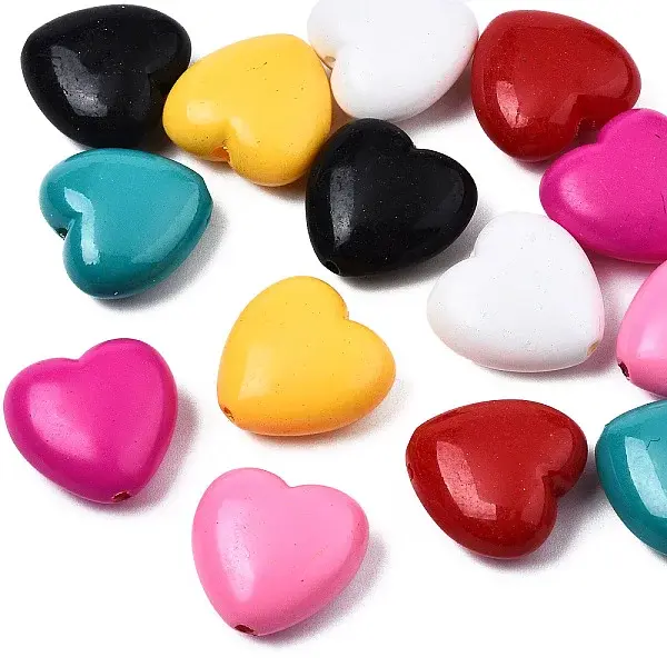 Opaque Acrylic Beads