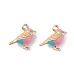 Rack Plating Alloy Enamel Pendants