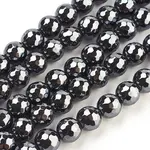 Non-Magnetic Synthetic Hematite Beads Strands