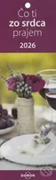 Čo ti zo srdca prajem - Kalendár 2026 (záložkový)