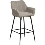 MID.YOU BAROVÁ ŽIDLE, černá, šedohnědá