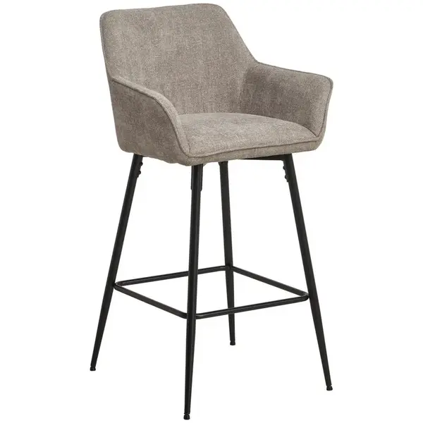 MID.YOU BAROVÁ ŽIDLE, černá, šedohnědá