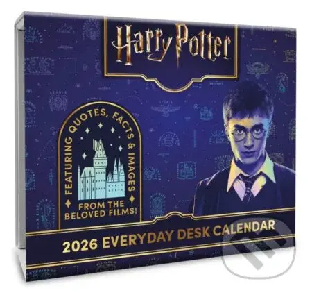 Oficiální trhací stolní kalendář 2026: Harry Potter (15 x 13 x 4 cm)